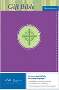 2006 Easter Green/Purple Debossed Cross Bible - Walmart