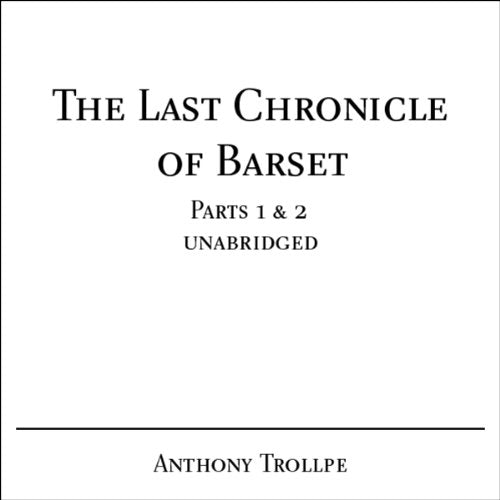 The Last Chronicle Of Barset