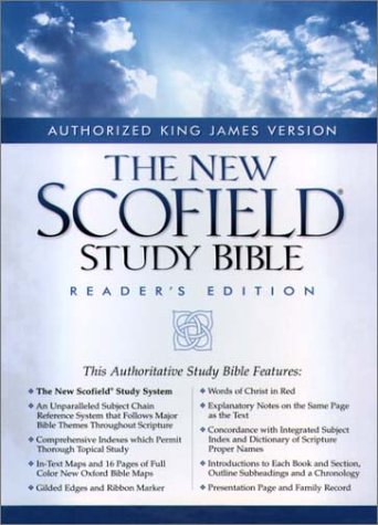 The New ScofieldRG Study Bible, KJV, Special Reader's Edition