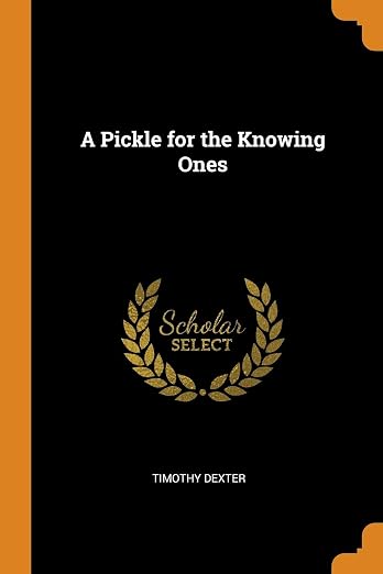 A Pickle for the Knowing Ones