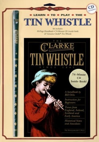 The Clarke Learn-to-Play Tin Whistle Set