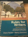 Rules for Writers CSULB Edition