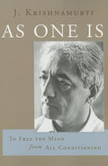 As One Is