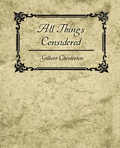 All Things Considered