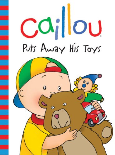 Caillou puts away his toys