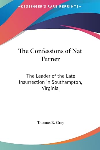 The Confessions of Nat Turner
