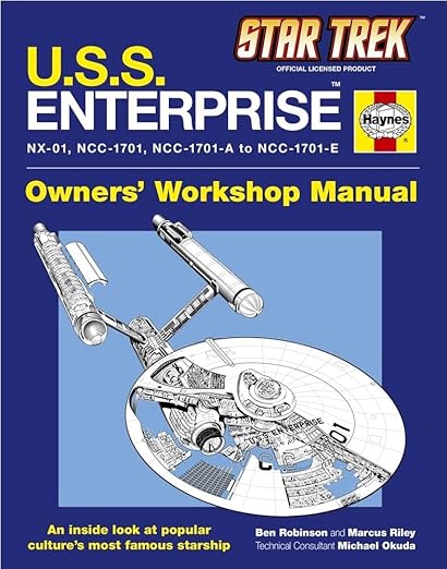 U.S.S. Enterprise NX-01, NCC-1701, NCC-1701-A to NCC-1701-E