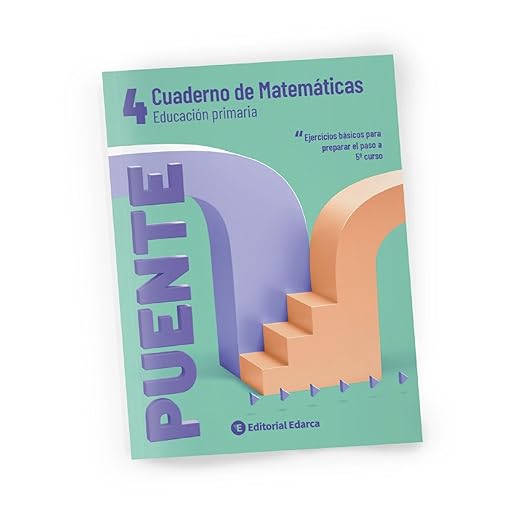 Puente, matemâticas, 4 Education Primaria
