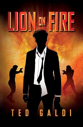Lion on Fire