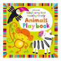 Baby's very first touchy-feely animals play book