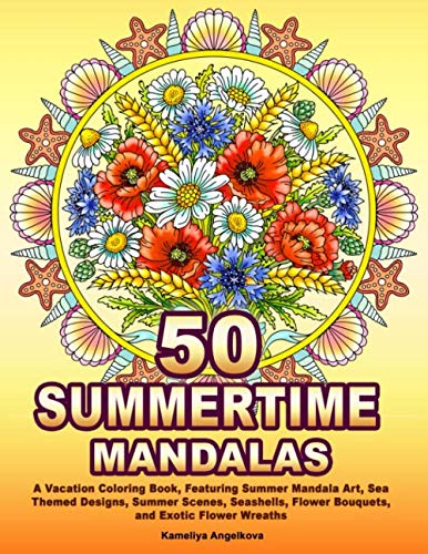 50 SUMMERTIME MANDALAS