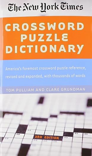 New York Times Crossword Puzzle Dictionary (Puzzle Reference)