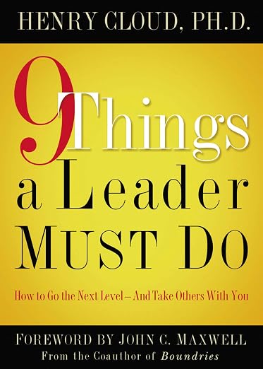9 things a leader must do