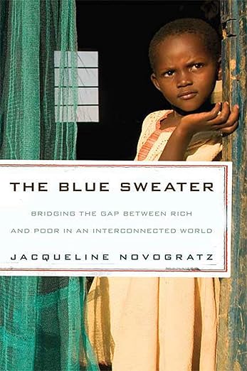 The blue sweater