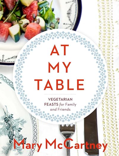 At my table