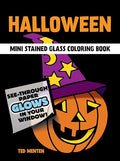 The Little Halloween Stained Glass Coloring Book