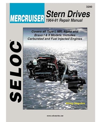 Mercruiser Stern Drive, 1964-1991 (Seloc Marine Tune-Up and Repair Manuals)