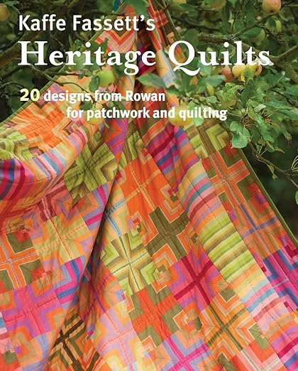 Kaffe Fassett's heritage quilts
