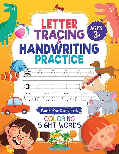 Letter Tracing & Handwriting Practice Book - for Kids