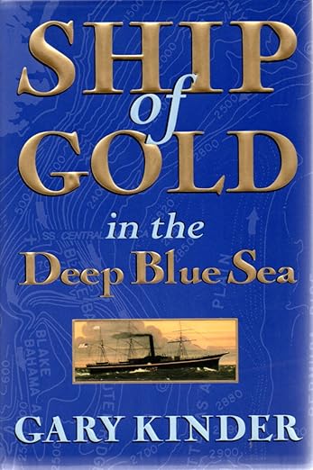 Ship of gold in the deep blue sea