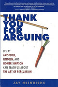 Thank You for Arguing