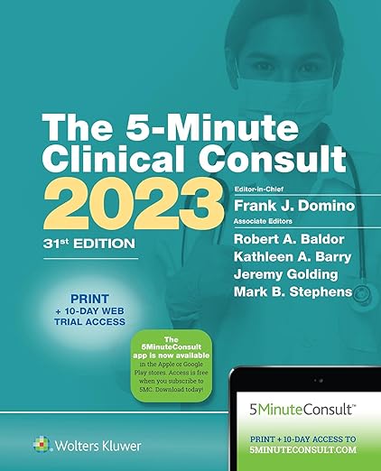 5-Minute Clinical Consult 2023: Print + eBook with Multimedia (The 5-Minute Consult Series)