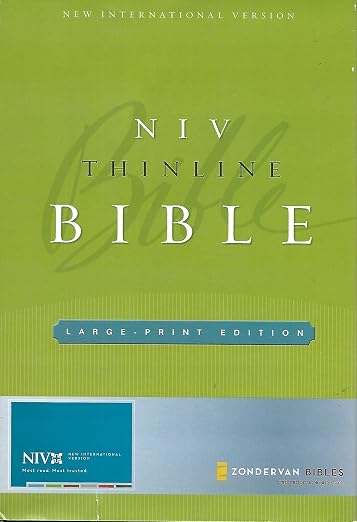 NIV Thinline Bible Fcs