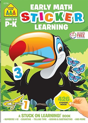 Math Readiness Stickers P-K