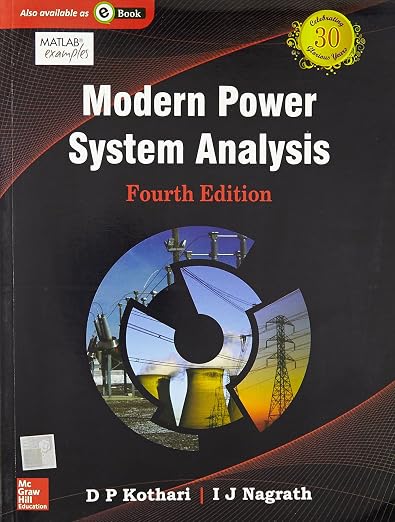 Modern Power System Analysis