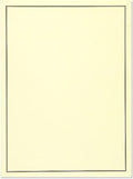 BLACK & CREAM BOXED STATIONERY (Letter-Perfect Stationery Series)