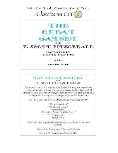 The Great Gatsby