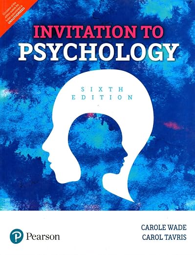 Invitation To Psychology 6Th Editon