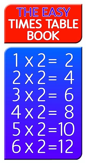 The easy times table book.