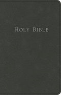KJV Personal Size Giant Print Reference Black Bonded Leather
