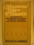 Ministerial ethics & etiquette