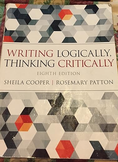 Writing Logically Thinking Critically