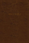 KJV, Know The Word Study Bible, Leathersoft, Brown, Red Letter Edition