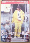 She went to war