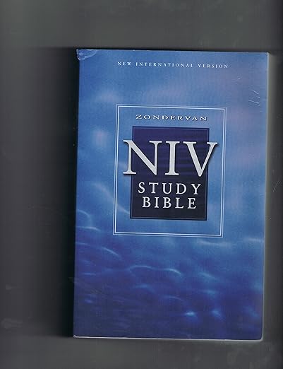 Zondervan NIV Study Bible, Large Print