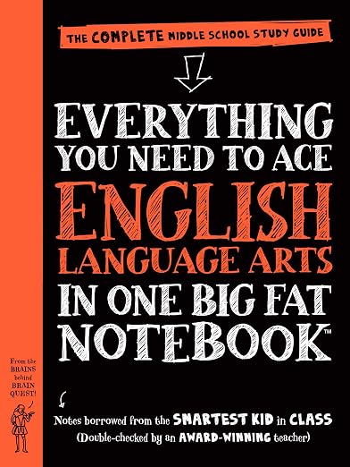 Everything you need to ace English language arts in one big fat notebook