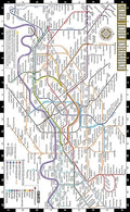 Streetwise London Underground Map - Laminated Map of the London Underground, England