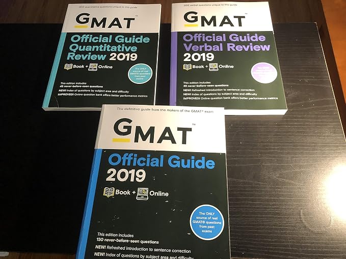 GMAT Official Guide 2019 Bundle