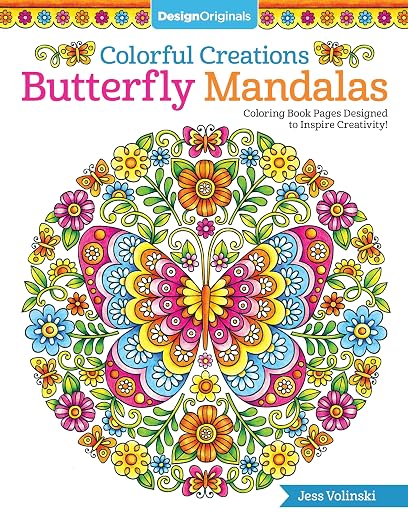 Colorful Creations Butterfly Mandalas