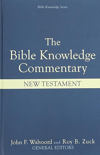 The Bible knowledge commentary