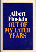 Out of my later years