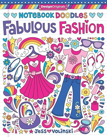 Notebook Doodles - Fabulous Fashion