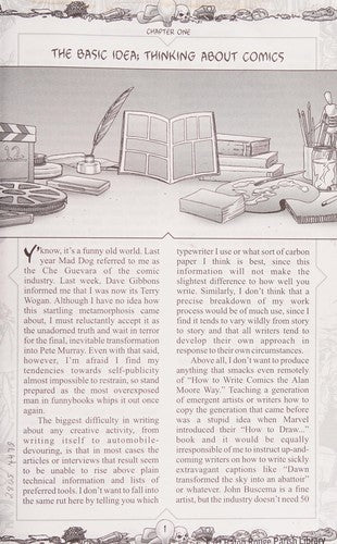 Writing for comics.